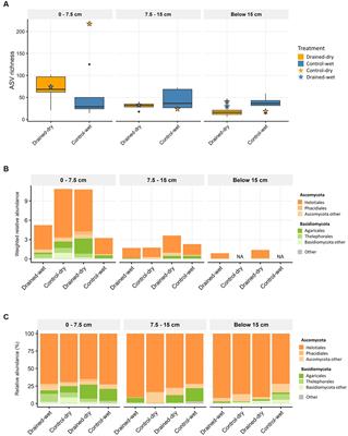 Responses of soil micro-eukaryotic communities to decadal drainage in a Siberian wet tussock tundra